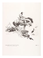 "FRAZETTA'S KUBLA KHAN" LIMITED EDITION SIGNED PRINT PORTFOLIO.