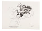 "FRAZETTA'S KUBLA KHAN" LIMITED EDITION SIGNED PRINT PORTFOLIO.