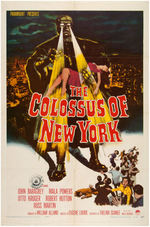 "THE COLOSSUS OF NEW YORK" MOVIE POSTER.