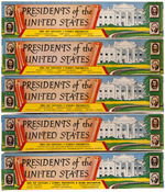 "PRESIDENTS OF THE UNITED STATES" MARX BOXED FIGURES SET.