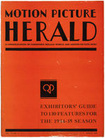 "MOTION PICTURE HERALD" 1934 EXHIBITOR MAGAZINE WITH MGM & OUR GANG CONTENT.