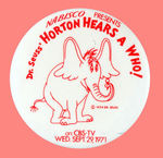 RARE PROMOTIONAL NABISCO-CBS TV PRESENTATION OF "DR. SEUSS' HORTON HEARS A WHO!"