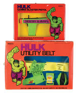 “THE INCREDIBLE HULK” BOXED TOY PAIR.