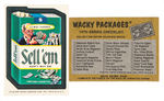 “WACKY PACKAGES 14TH SERIES” SET.