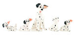 101 DALMATIANS FIGURINES.