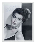 AVA GARDNER SIGNED PUBLICITY PHOTO.