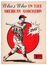 “WHO’S WHO IN THE AMERICAN ASSOCIATION 1947" PREMIUM BOOK.