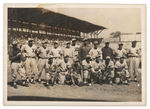 DIHIGO COLLECTION C. 1952-53 XALAPA CHILEROS MEXICAN LEAGUE TEAM PHOTO W/BUCK LEONARD.