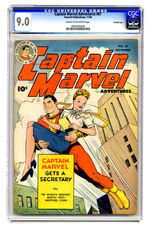 CAPTAIN MARVEL ADVENTURES #67 NOVEMBER 1946 CGC 9.0 CREAM TO OFF-WHITE PAGES CROWLEY COPY.