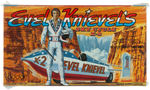 "EVEL KNIEVEL SKY CYCLE" FACTORY-SEALED BOXED MODEL KIT PAIR.