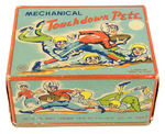 "TOUCH DOWN PETE" EMPTY BOX FOR CLASSIC TPS/LINEMAR TOY.