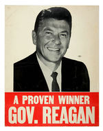 REAGAN PAIR OF EARLY POSTERS CIRCA 1968.