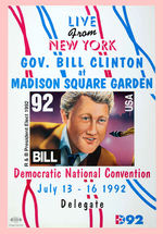 CLINTON 1992 PERSONAL APPEARANCE POSTERS WITH MUSICAL/SAX THEME.