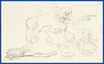 SILLY SYMPHONIES - BABES IN THE WOODS PRODUCTION DRAWING.