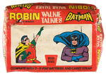 “BATMAN & ROBIN WALKIE-TALKIES” BOXED SET.