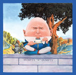 BRIAN CAMPBELL ORIGINAL ART FOR HUMPTY "W" DUMPTY (I) FROM 2006.