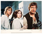 "STAR WARS" 1977 GROUP OF SEVEN LOBBY CARDS.