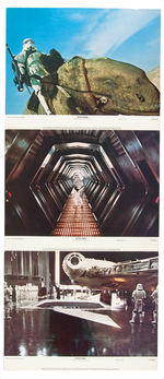 "STAR WARS" 1977 GROUP OF SEVEN LOBBY CARDS.