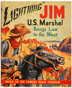 "LIGHTNING JIM U.S. MARSHAL BRINGS LAW TO THE WEST" FILE COPY BTLB.