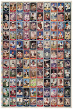 1980s BASEBALL CARD UNCUT SHEETS FOR DONRUSS/TOPPS/PACIFIC.