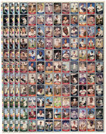 1980s BASEBALL CARD UNCUT SHEETS FOR DONRUSS/TOPPS/PACIFIC.