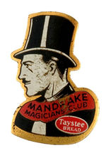 "MANDRAKE'S MAGICIAN'S CLUB" MEMBERSHIP BADGE.