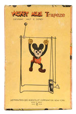 "MICKEY MOUSE TRAPEZE" BOXED WIND-UP TOY.