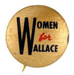 "WOMEN FOR WALLACE."