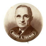 "HARRY S. TRUMAN" LARGE SEPIA HAKE #202.