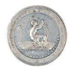 CLASSIC SLOGAN ANTI-SLAVERY 1834 BRITISH MEDAL PRODUCED FOR THE AMERICAN MARKET.