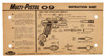 "MULTI-PISTOL 09" IN SPY ATTACHE CASE.