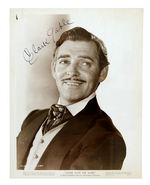 CLARK GABLE SIGNED PUBLICITY PHOTO.