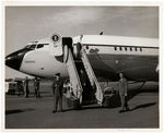 JFK PRESIDENTIAL "PRE-FLIGHT REPORT" S.F. TO ANDREWS WITH MATCHING PHOTO.