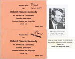 ROBERT KENNEDY REQUIEM MASS AND FUNERAL TRAIN TO D.C. TICKETS & RELATED.