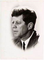 INVITATION TELEGRAM AND CREDENTIAL TO ATTEND JOHN F. KENNEDY FUNERAL SERVICE WITH RELATED MATERIALS.