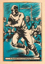 "THRILLING MOMENTS IN THE LIVES OF FAMOUS AMERICANS" COMPLETE CARD ALBUM INCLUDING BABE RUTH.