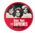 MOTOWN "OFFICIAL FAN" BUTTON TRIO c.1967-1969.