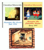 "CREATIVE MOMENTS ANIMATION ART AUCTION" CATALOGUE LOT.