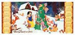 WALT DISNEY STUDIO CHRISTMAS CARDS FOR 1955-1959.