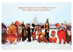 WALT DISNEY STUDIO CHRISTMAS CARD COLLECTION 1960s-1980s.