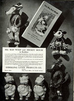 THE RARE FIRST "MICKEY MOUSE MERCHANDISE" RETAILER'S CATALOGUE FROM 1934.