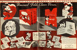 THE RARE SECOND "MICKEY MOUSE MERCHANDISE" RETAILER'S CATALOGUE FROM 1935.