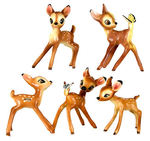 BAMBI/FALINE LARGE SIZE FIGURINES BY AMERICAN POTTERY/SHAW.