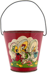 THE THREE CABALLEROS CHILEAN SAND PAIL.