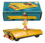 "LOUIE IN HIS DREAM CAR" LINE MAR BOXED FRICTION CAR.