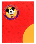 "OFFICIAL DISNEYANA CONVENTION" CATALOGUES/PRINT SET.