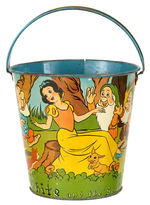 "SNOW WHITE AND THE SEVEN DWARFS" SAND PAIL.