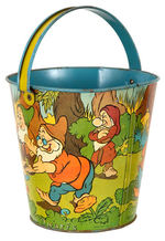 "SNOW WHITE AND THE SEVEN DWARFS" SAND PAIL.