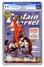 CAPTAIN MARVEL ADVENTURES #51 JANUARY 1946 CGC 9.4 OFF-WHITE PAGES.