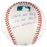 PETE ROSE "THE STATBALL" BOXED LIMITED EDITION SIGNED BASEBALL.